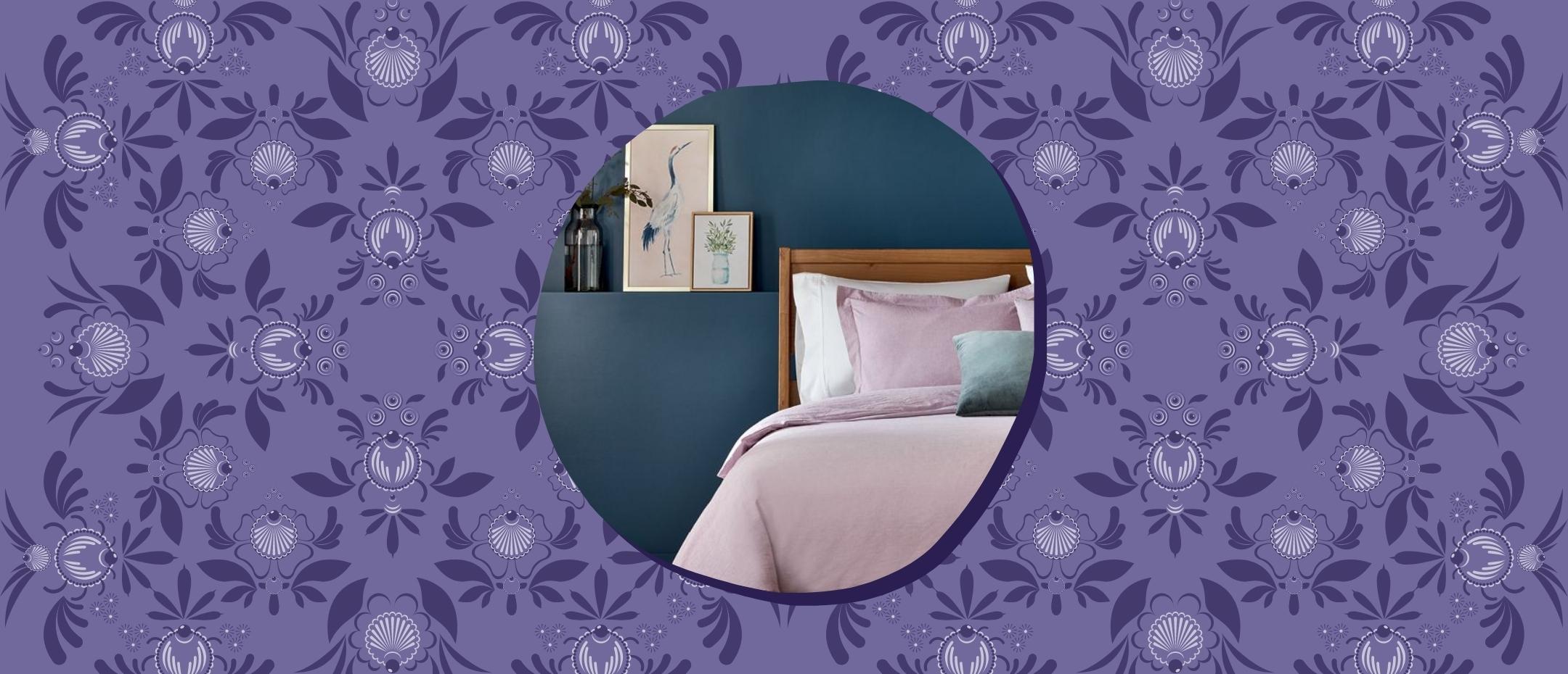 Bedroom colors restful sleep.