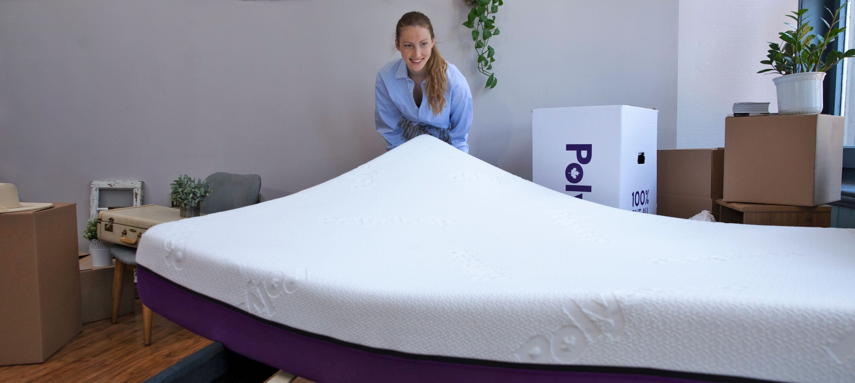 Polysleep mattress installation