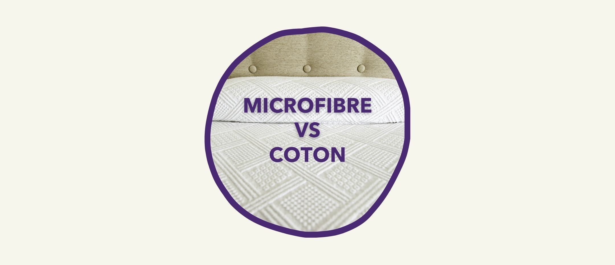 MICROFIBRE VS COTON