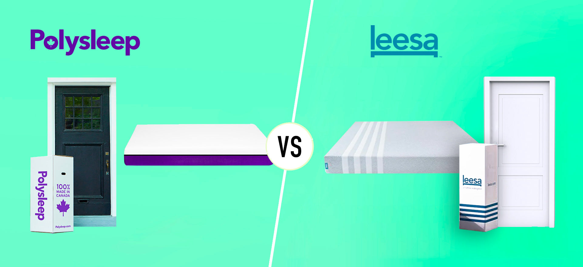 Leesa vs Polysleep mattress comparison