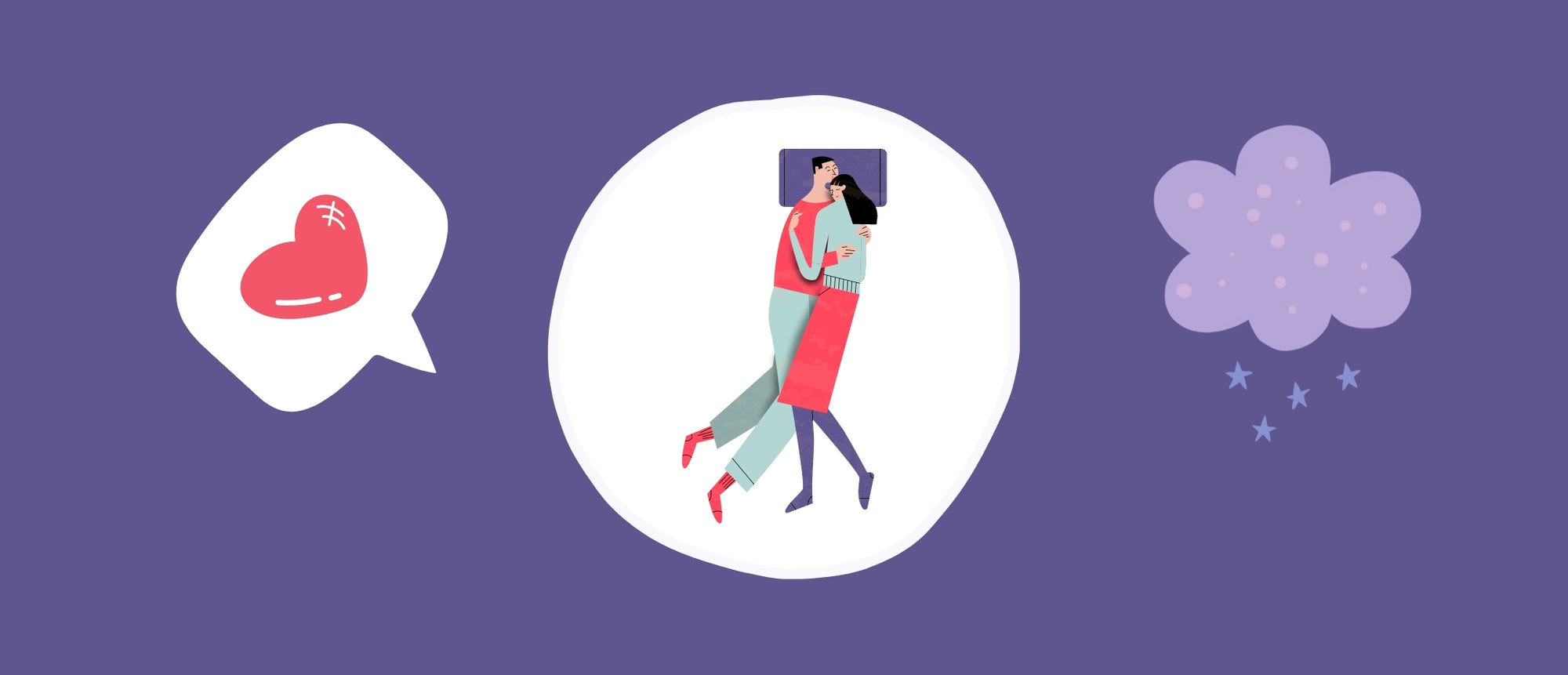 5 Reasons Why Cuddling in Bed is Great Polysleep