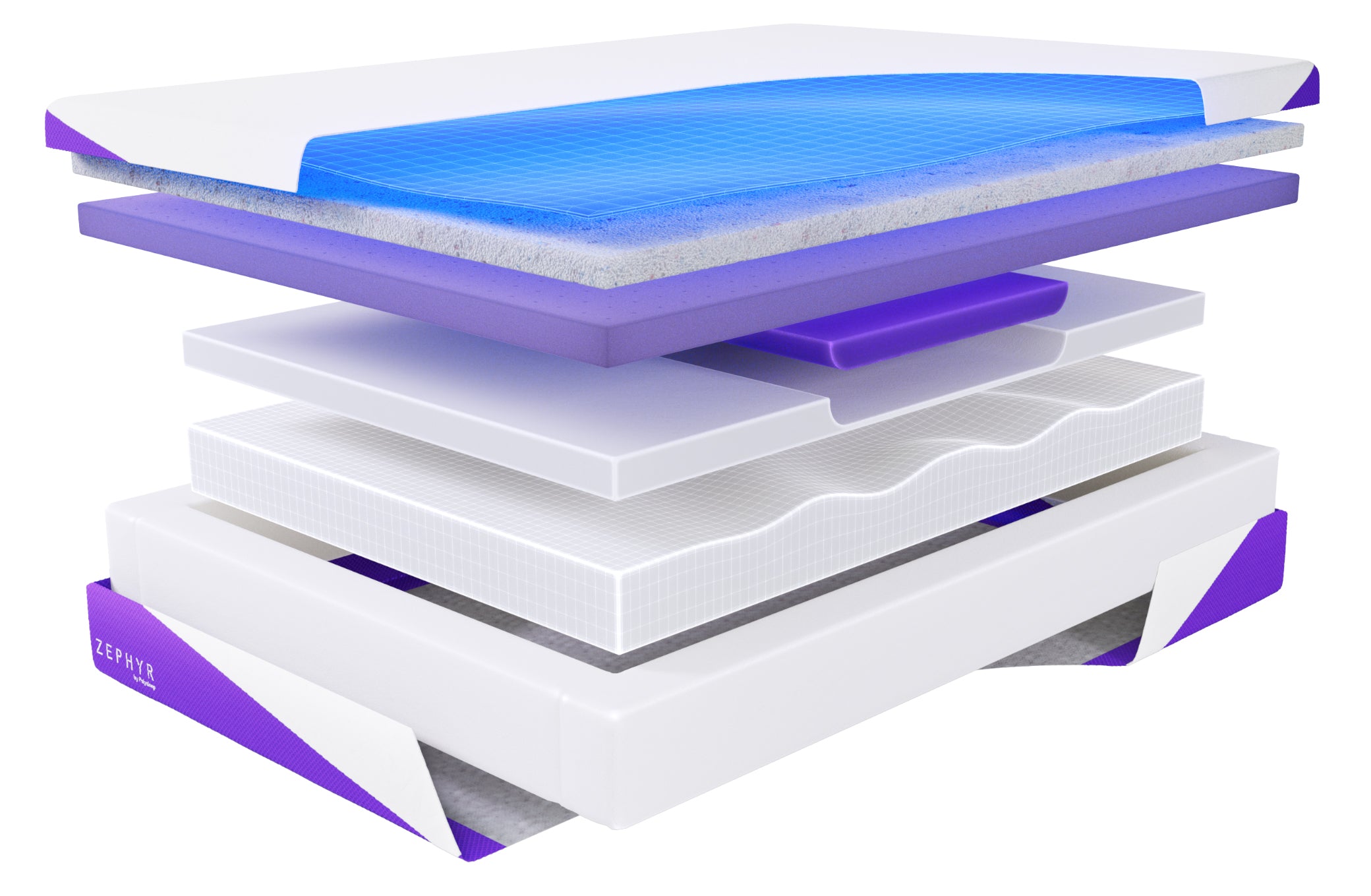 The Zephyr 2.0 Mattress, Luxurious Sleep, High-End Memory Foam Mattress