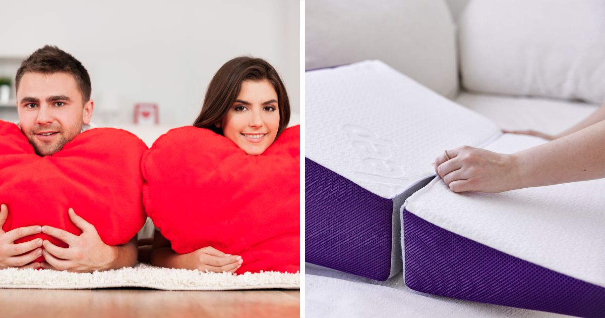 How to Use a Wedge Pillow for Better Sex this Valentine's Day